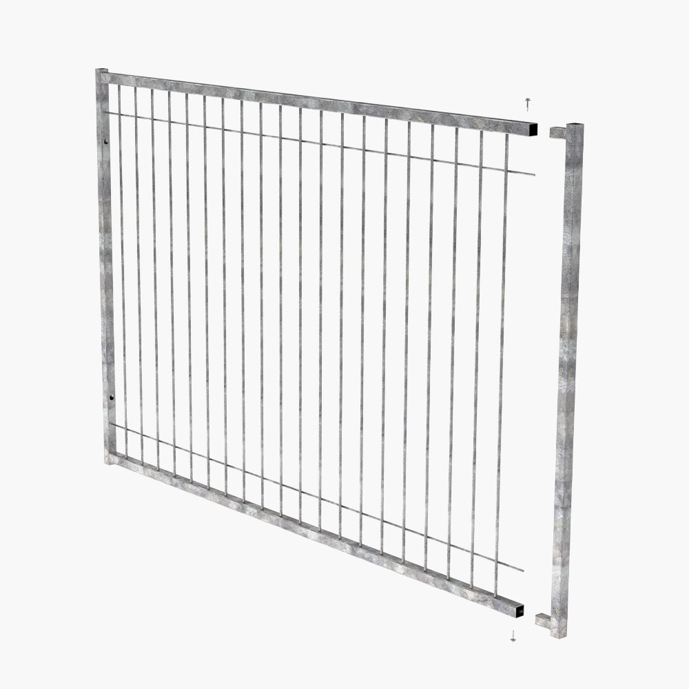 Adjustable driveway gate | Edgesmith