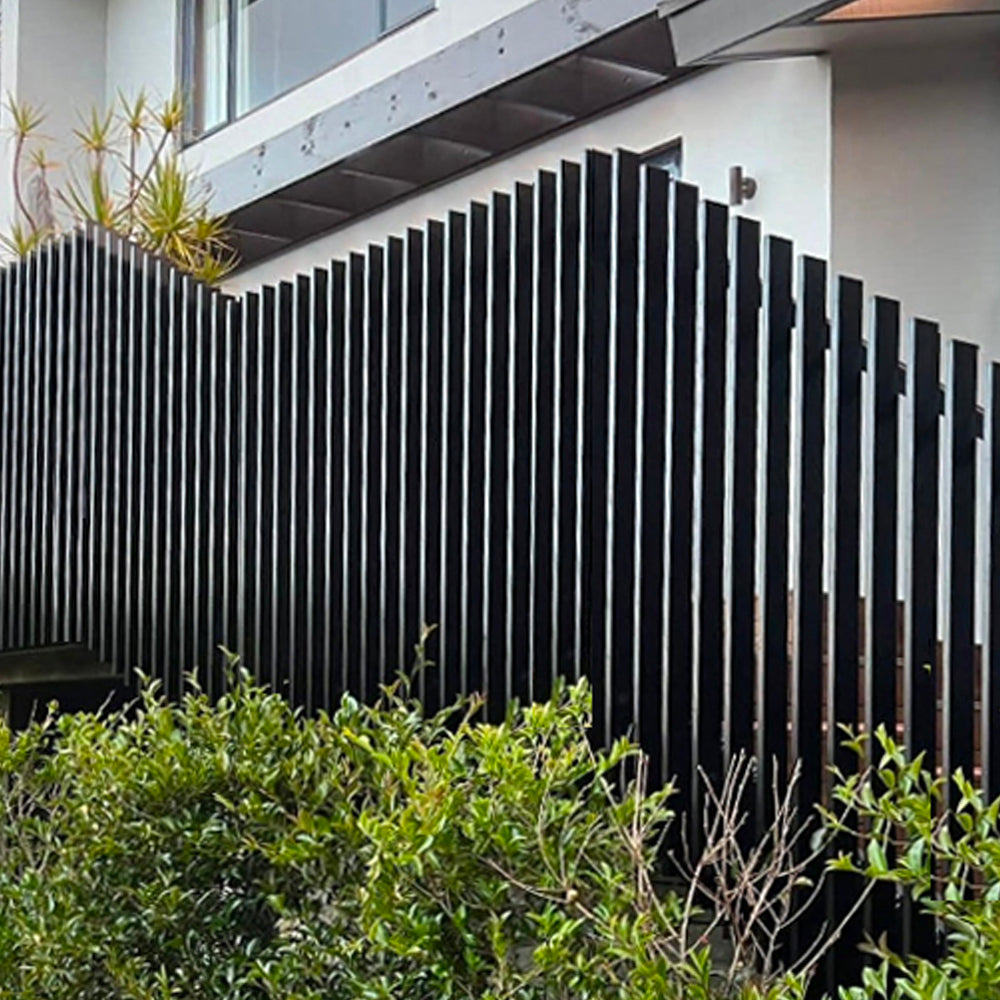 Finn Contour Raking Vertically Finned Panel