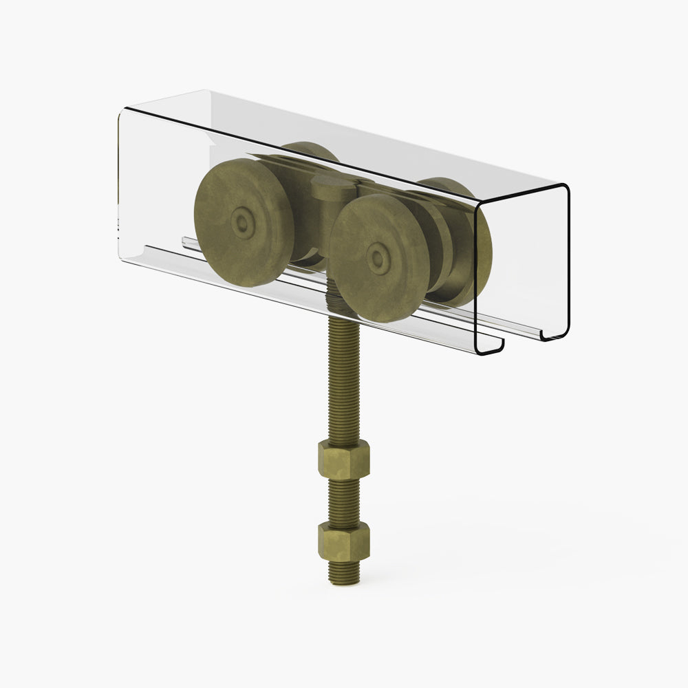 Director Four Wheel Steel Hanger | Edgesmith