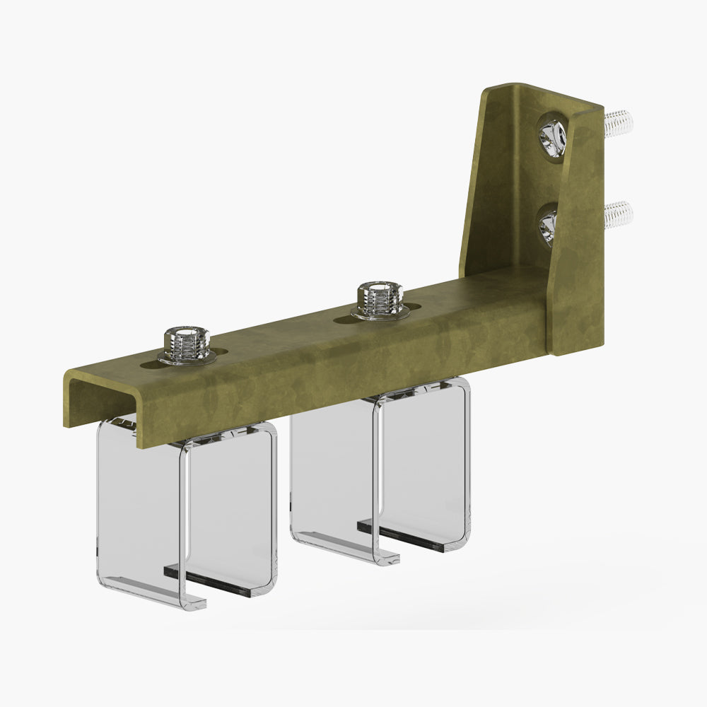 Hercules Offset Double L-Bracket | Edgesmith