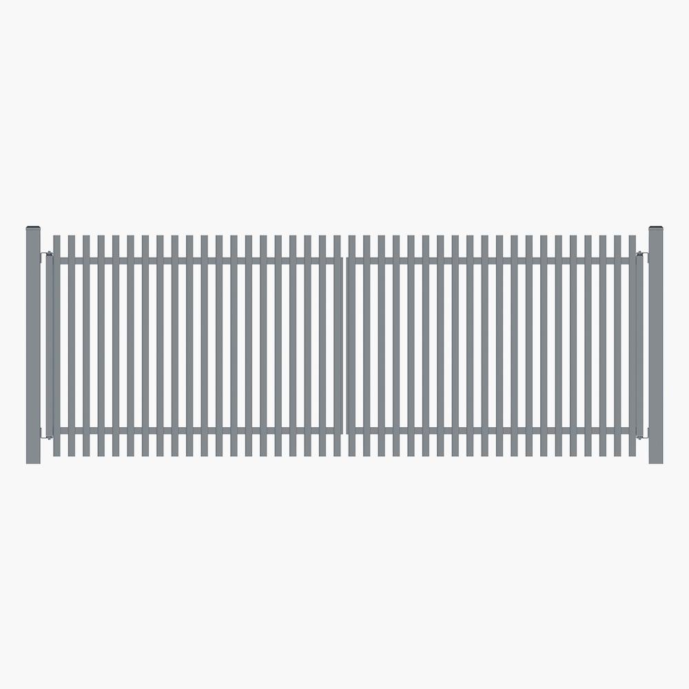 The Nicks Gate Aluminium Angle Picket Gate | Edgesmith