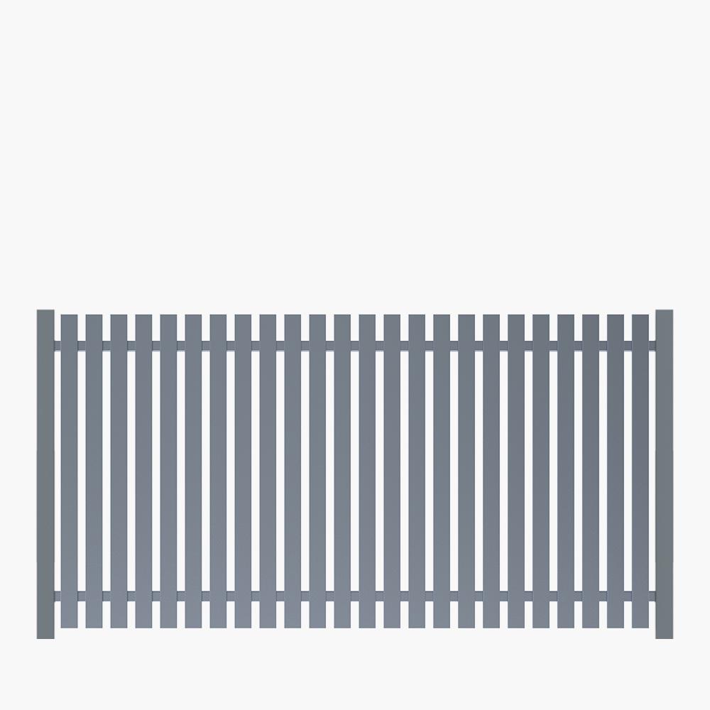 The Straits Aluminium Picket Fence Panel | Edgesmith