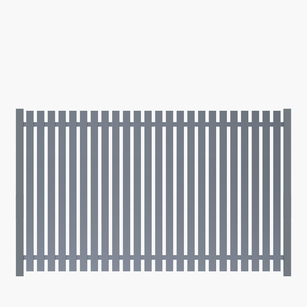 The Straits Aluminium Picket Fence Panel | Edgesmith