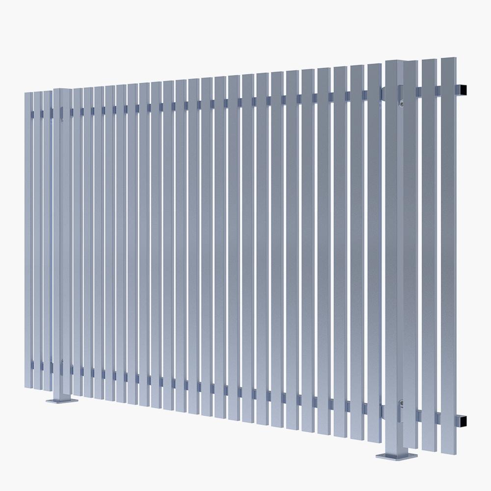 The Straits Aluminium Picket Fence Panel | Edgesmith