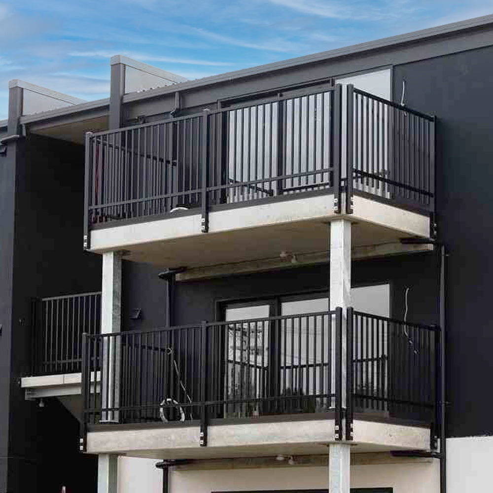 The Mercury Balustrade Aluminium Raking Panel | Edgesmith