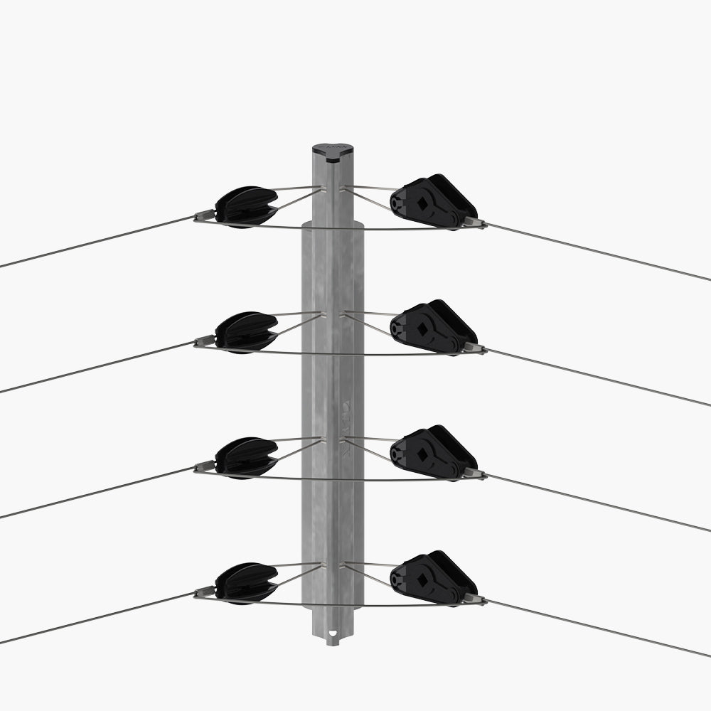 Electric Security Fence Post - Edgesmith