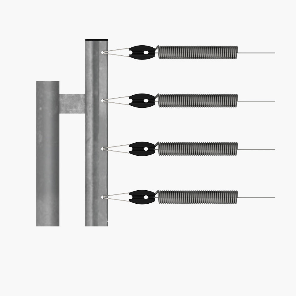 Electric Security Fence Tension Spring - Edgesmith