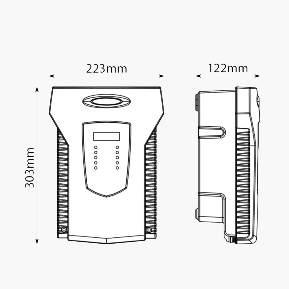JVA Z28 Dual Zone Electric Security Energiser - Edgesmith