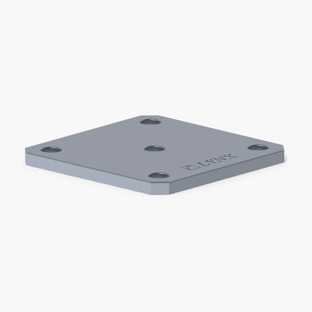 Square Aluminium Flange | Edgesmith