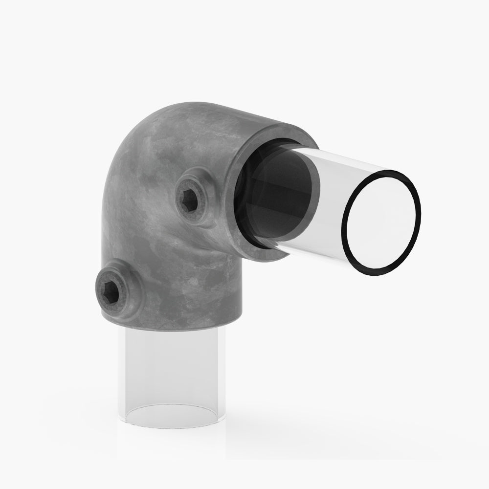 Pipe Clamp 3.01 - Elbow 90° | Edgesmith