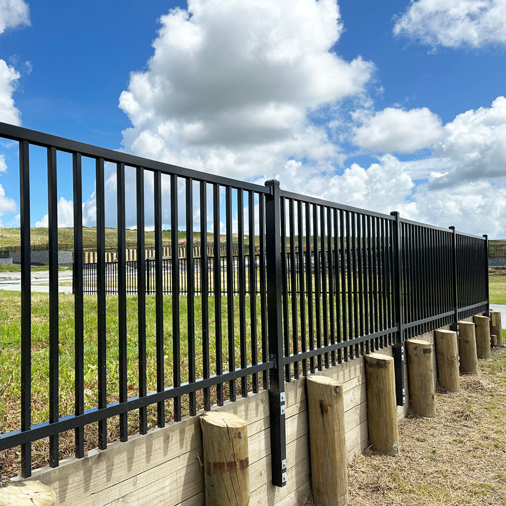 The Mercury Balustrade Aluminium Raking Panel | Edgesmith