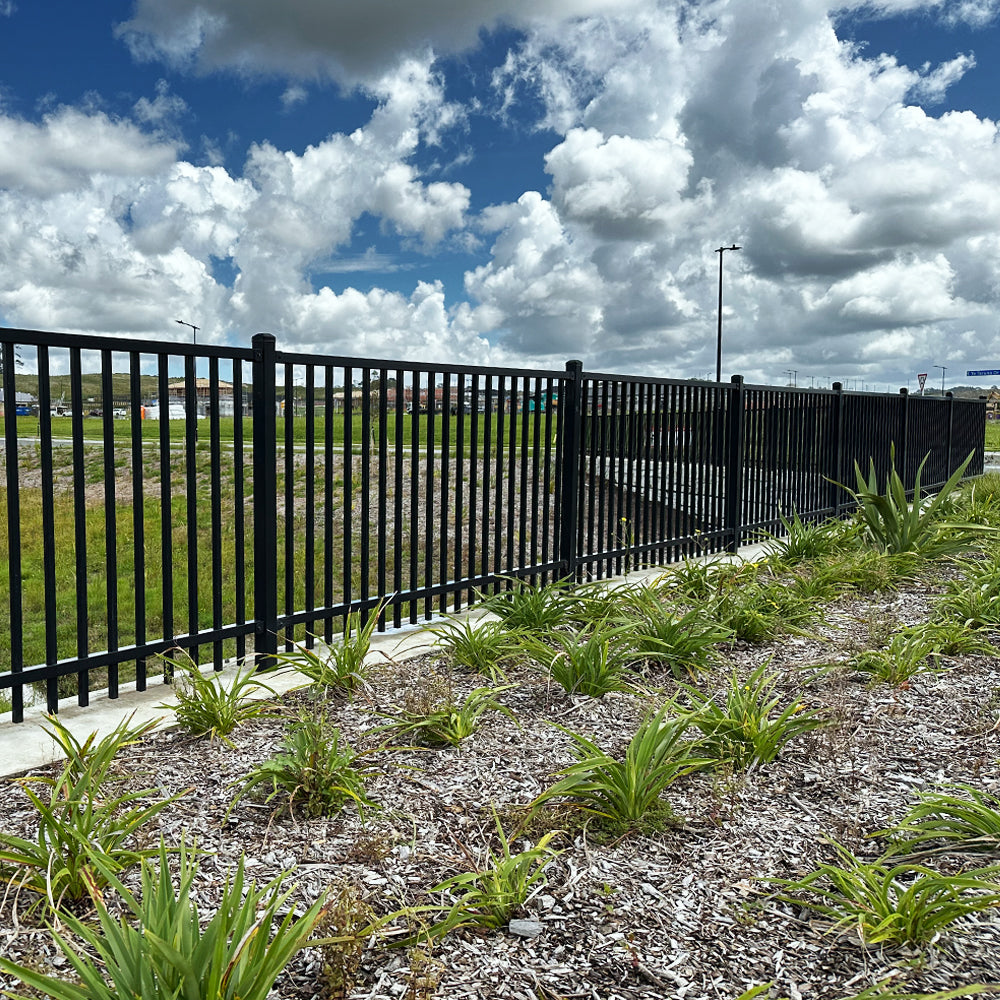 The Mercury Balustrade Aluminium Raking Panel | Edgesmith