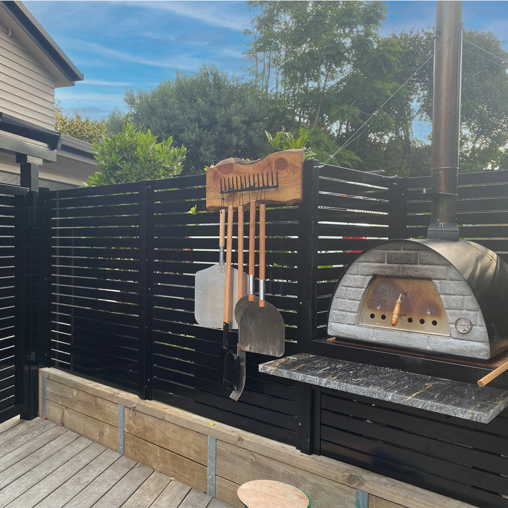 The Oasis-Aluminium Slat Fence Panel | Edgesmith