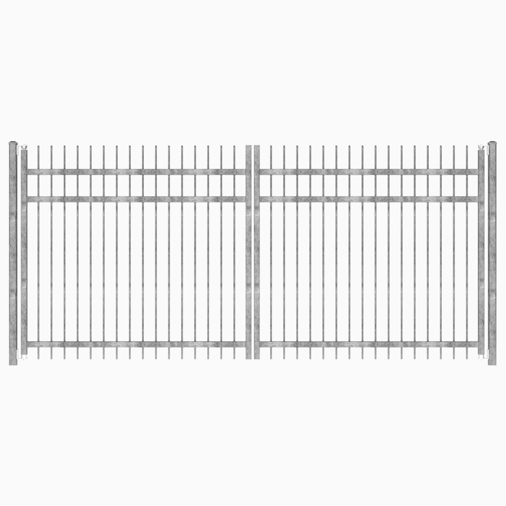 The Chiefs Gate-Hot Dip Galv Steel Gate | Edgesmith