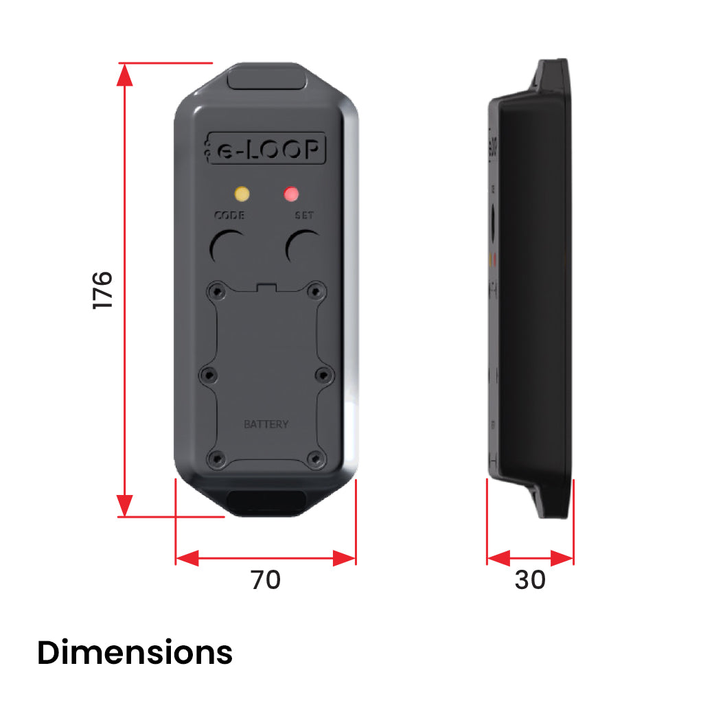 e-Loop Post Mount Presence Mode