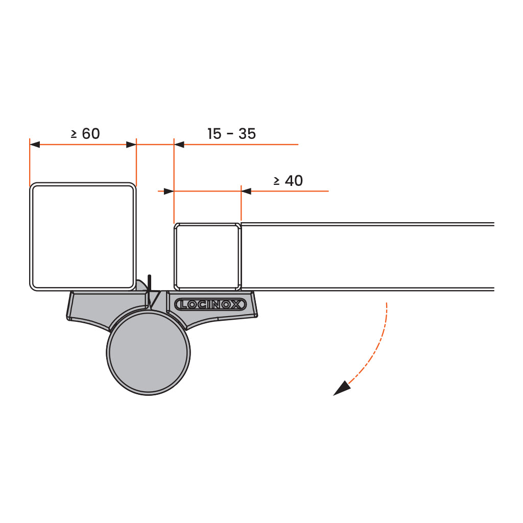 Mammoth Self-Closing Hinge