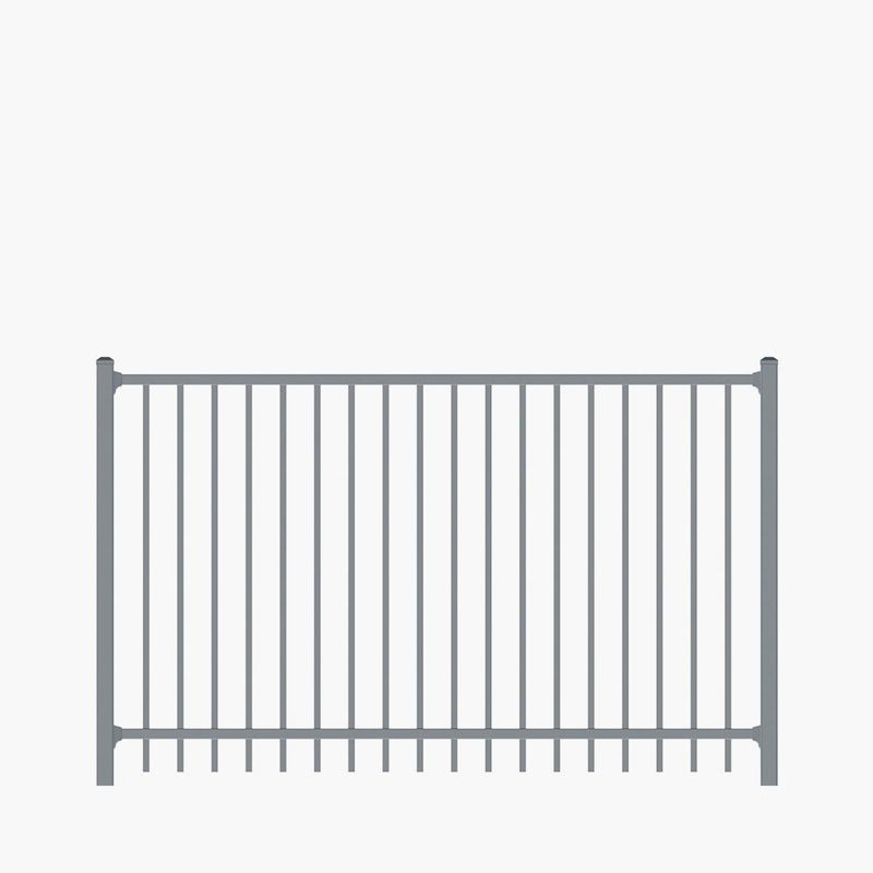 The Mercury - Aluminium Raking Balustrade | Edgesmith