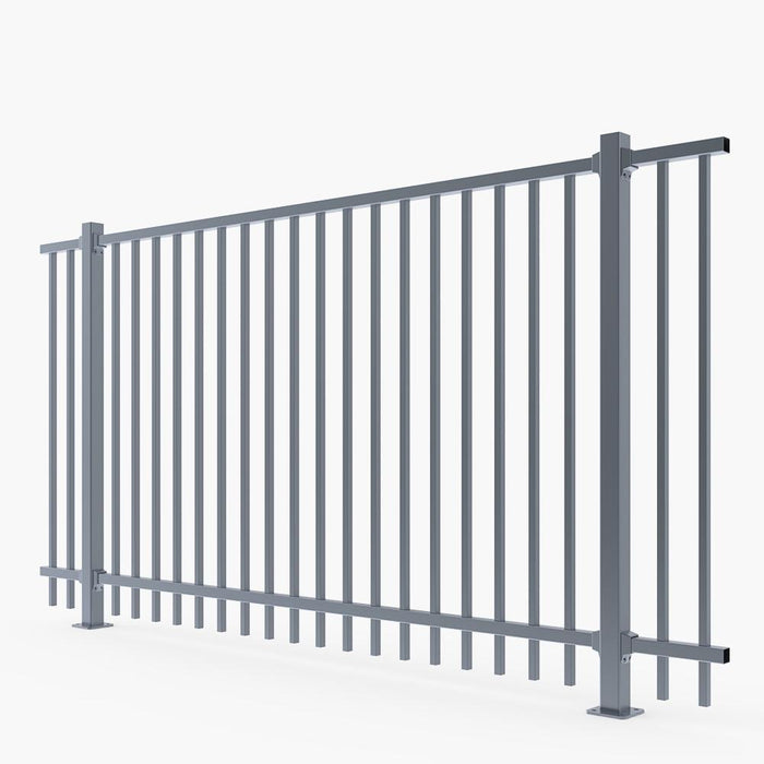 The Mercury - Aluminium Raking Balustrade | Edgesmith
