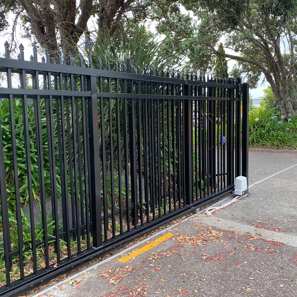 The Mercury Gate Aluminium Raking Gate | Edgesmith