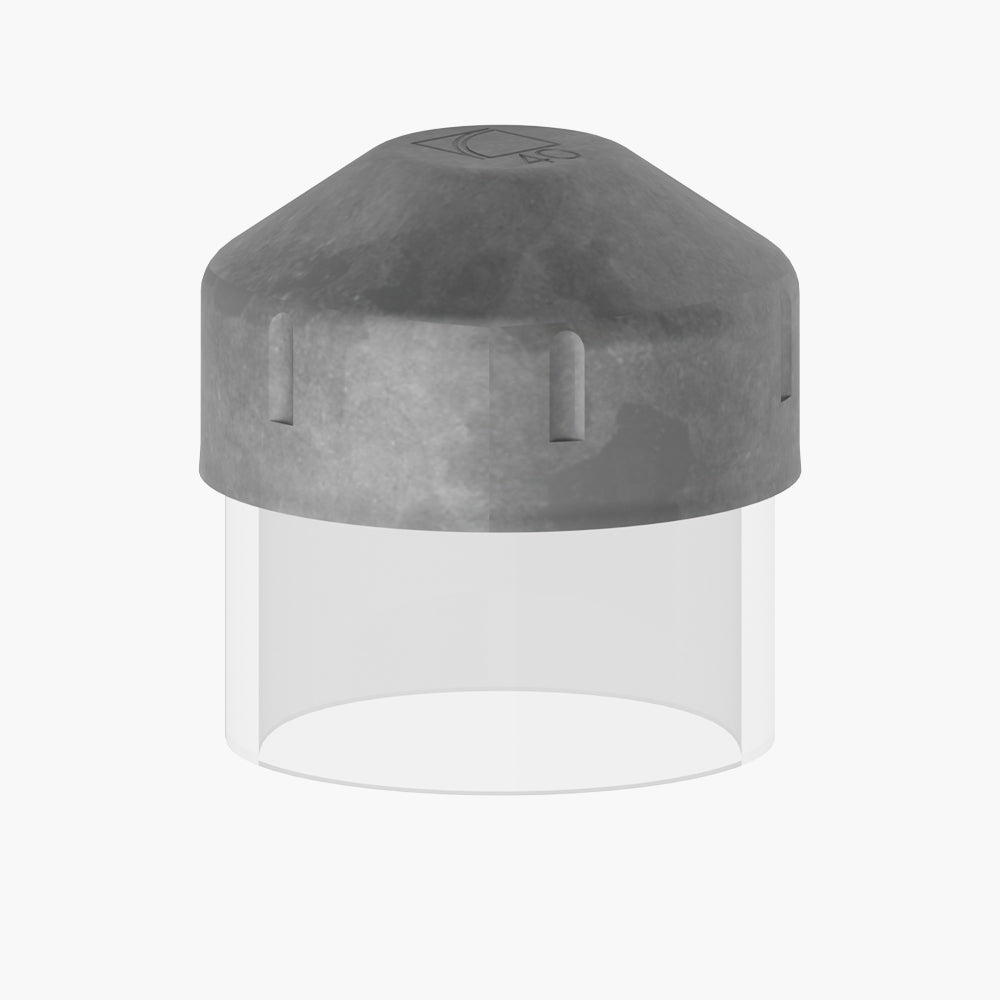 Round Steel Post Cap - Edgesmith