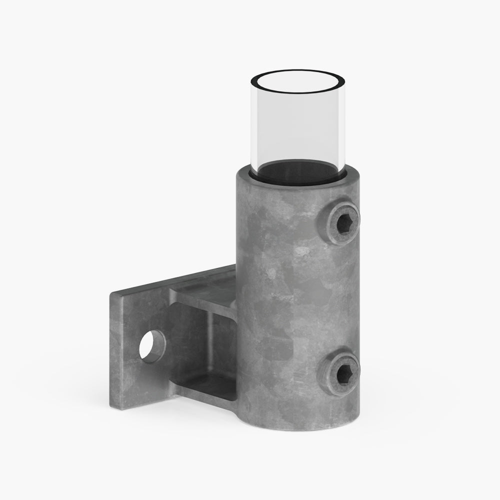 Pipe Clamp 4.03 - Horizontal Base Railing Support | Edgesmith