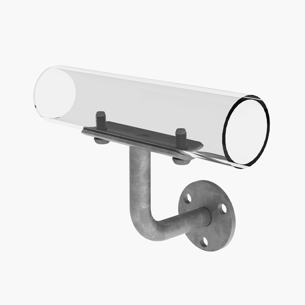 Pipe Clamp A.7.09.UNI - Handrail Wall Saddle | Edgesmith