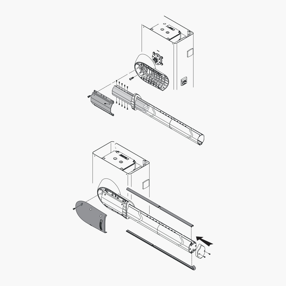 Beam for Bionik-8 Industrial Barrier - Edgesmith