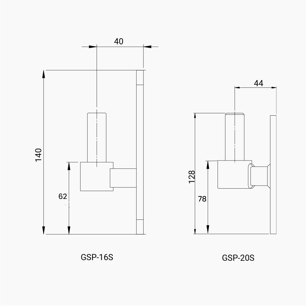 Screw Plate Gudgeon | Edgesmith