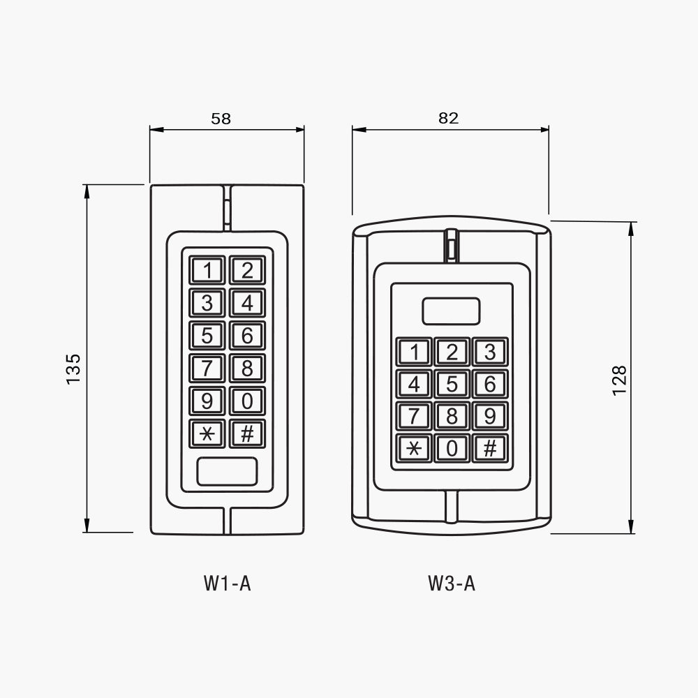 Sebury W3-A Keypad