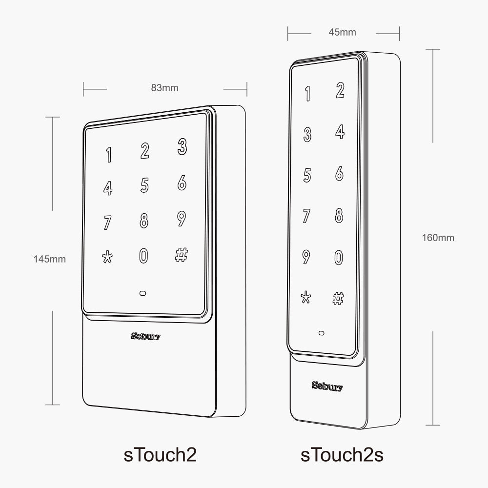 Glass-Touch Keypad