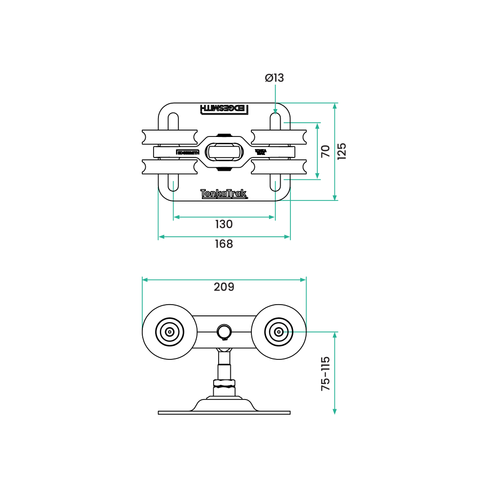 TonkaTrak Cantilever Kit