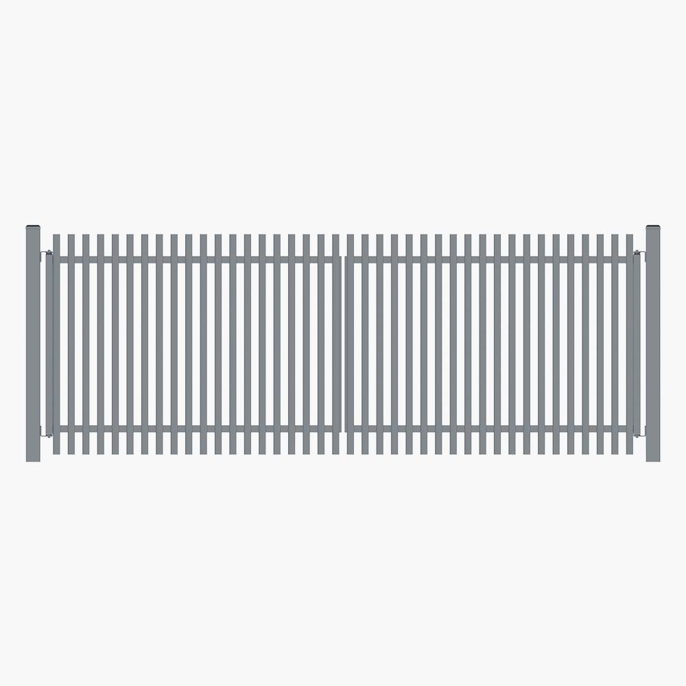 The Nicks Gate Aluminium Angle Picket Gate | Edgesmith