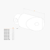 Pentop - Swing Gate Frame Size Adaptor | Edgesmith