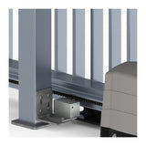 Hydraulic Damper for Sloping Gates | Edgesmith
